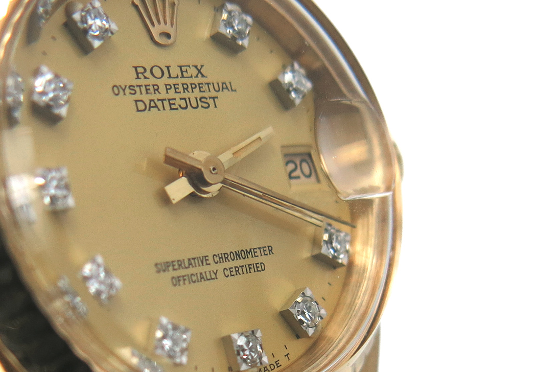 Rolex Datejust Lady 6917 26 mm Gelbgold Automatik Diamantbesatz [BRORS 13818] Foto 05