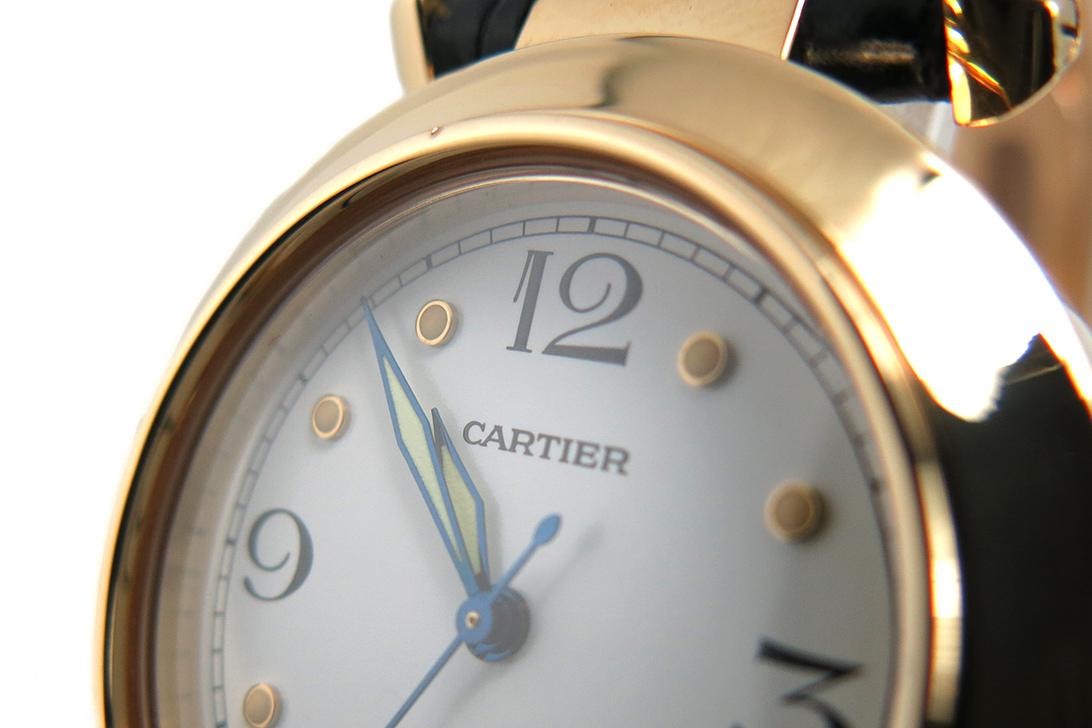 Cartier Pasha 1035 Medium 35 mm 750 Gelbgold Automatik [BRORS 14040] Foto 02
